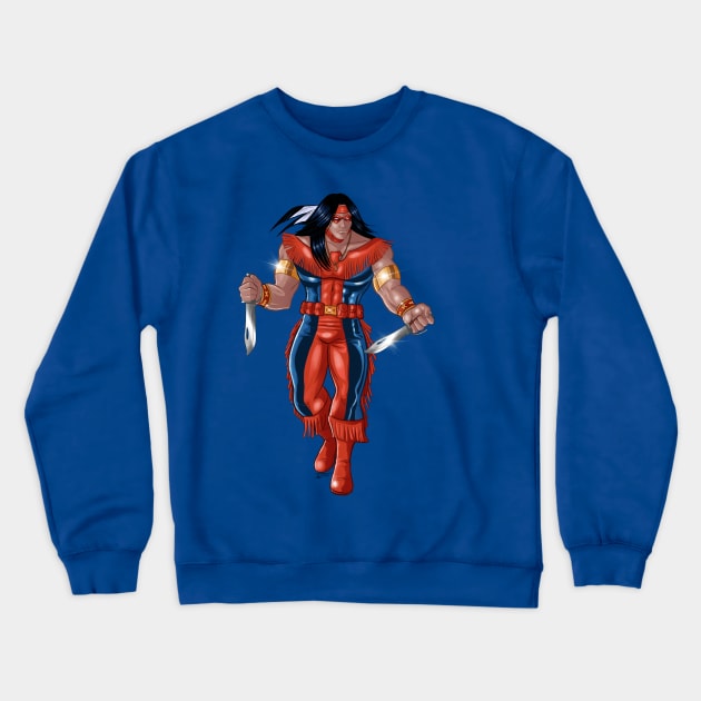 WARPATH Crewneck Sweatshirt by sergetowers80